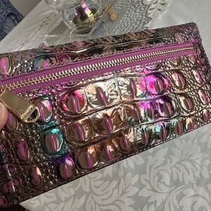 Brahmin Luminous  Metallic Ady Wallet